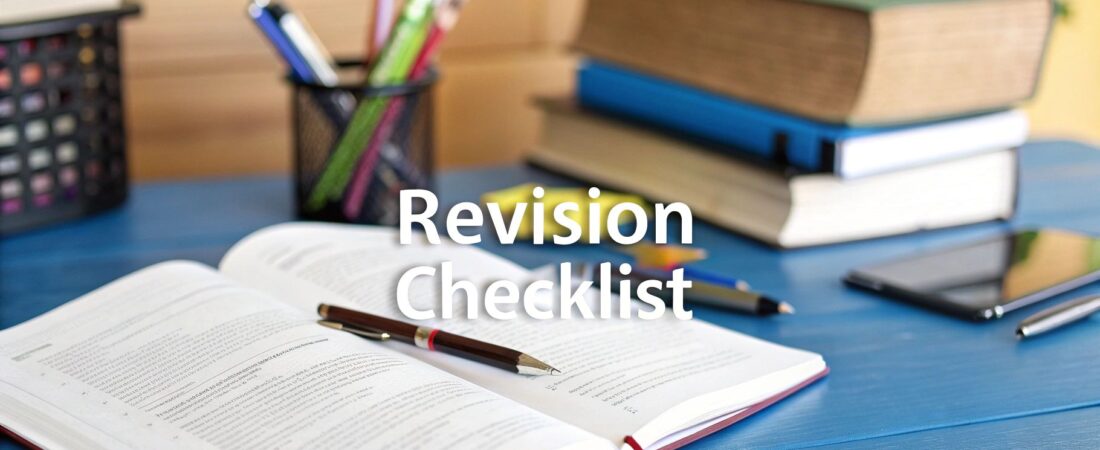 Ultimate Essay Revision Checklist to Improve Your Grade