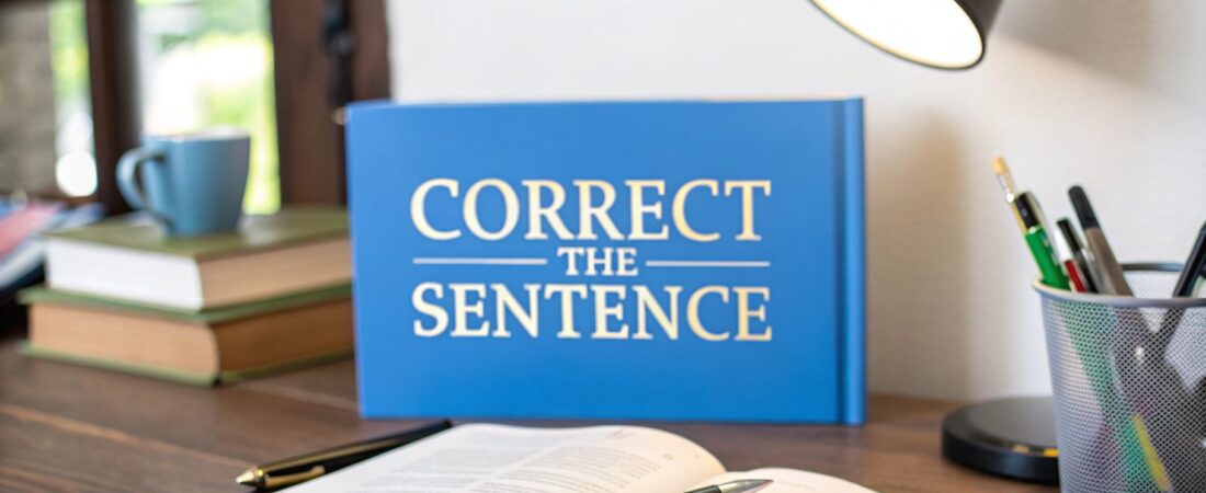Correct the Sentence: Expert Tips to Improve Your Writing