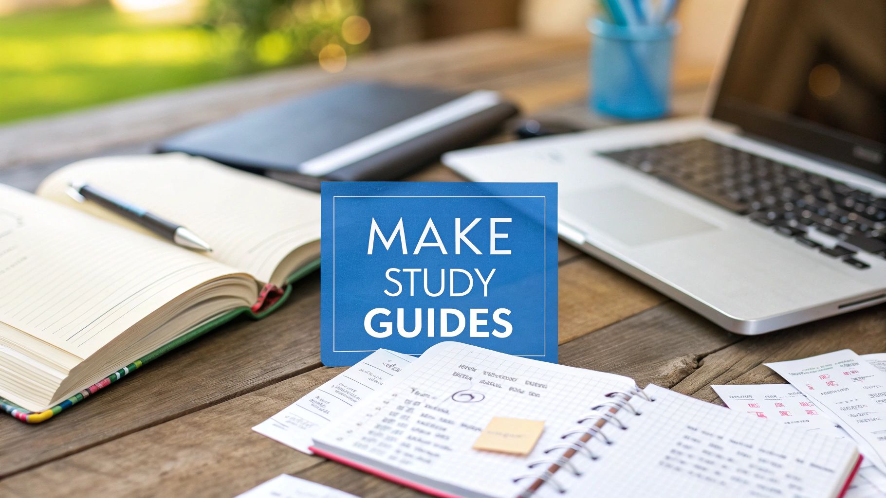 How to Make Study Guides That Actually Work
